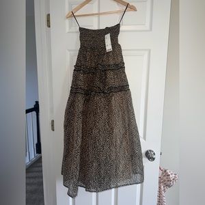 Cheetah Print Maxi Skirt/Dress